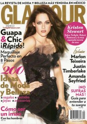 Kristen Stewart Covers Glamour Mexico December 2011