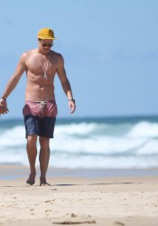Lauren Brant HOT Bikini Candids on Beach in Australia