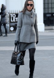 Pippa Middleton on Her Way to Work in West London
