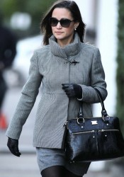 Pippa Middleton on Her Way to Work in West London