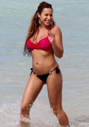 Sara Biabiany Hot Bikini Candids in Barbados