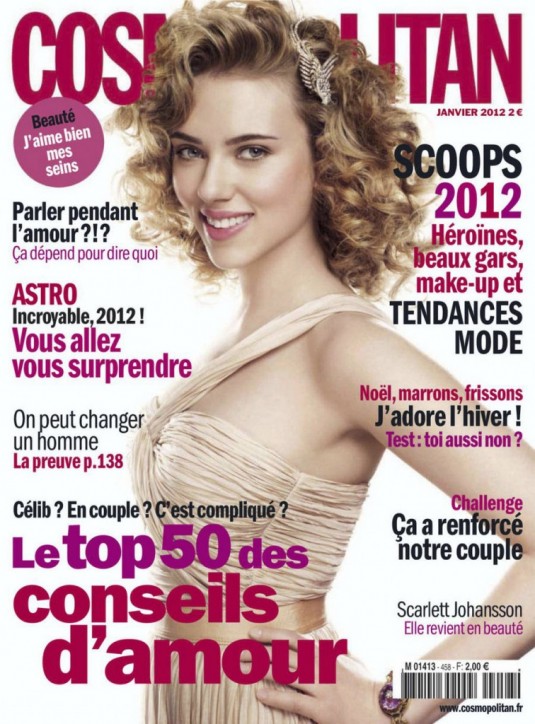 Scarlett Johansson Covers Cosmopolitan France