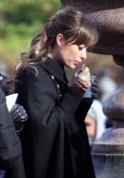 Olivia Wilde on set of The Longest Week