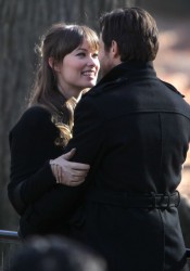 Olivia Wilde on set of The Longest Week