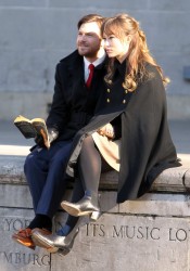 Olivia Wilde on set of The Longest Week