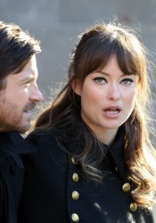 Olivia Wilde on set of The Longest Week