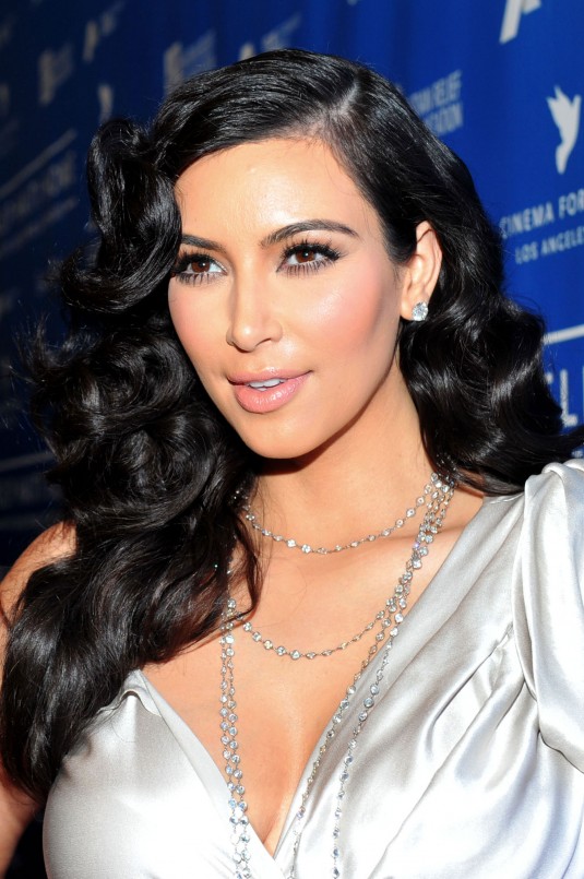Kim Kardashian at Cinema for Peace Benefit Kim Kardashian