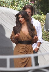 Kim Kardashian and Jonathan Cheban