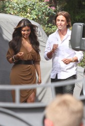 Kim Kardashian and Jonathan Cheban