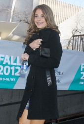 Maria Menounos Heading to a Fashion Week Event