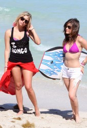 LUCY HALE and ASHLEY BENSON