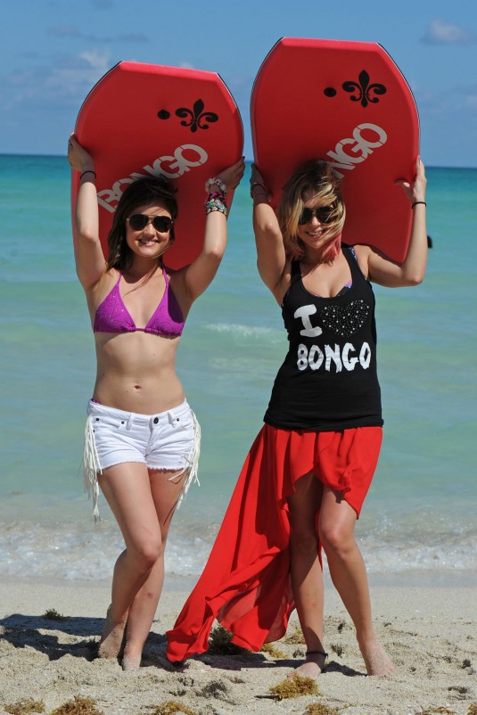 LUCY HALE and ASHLEY BENSON