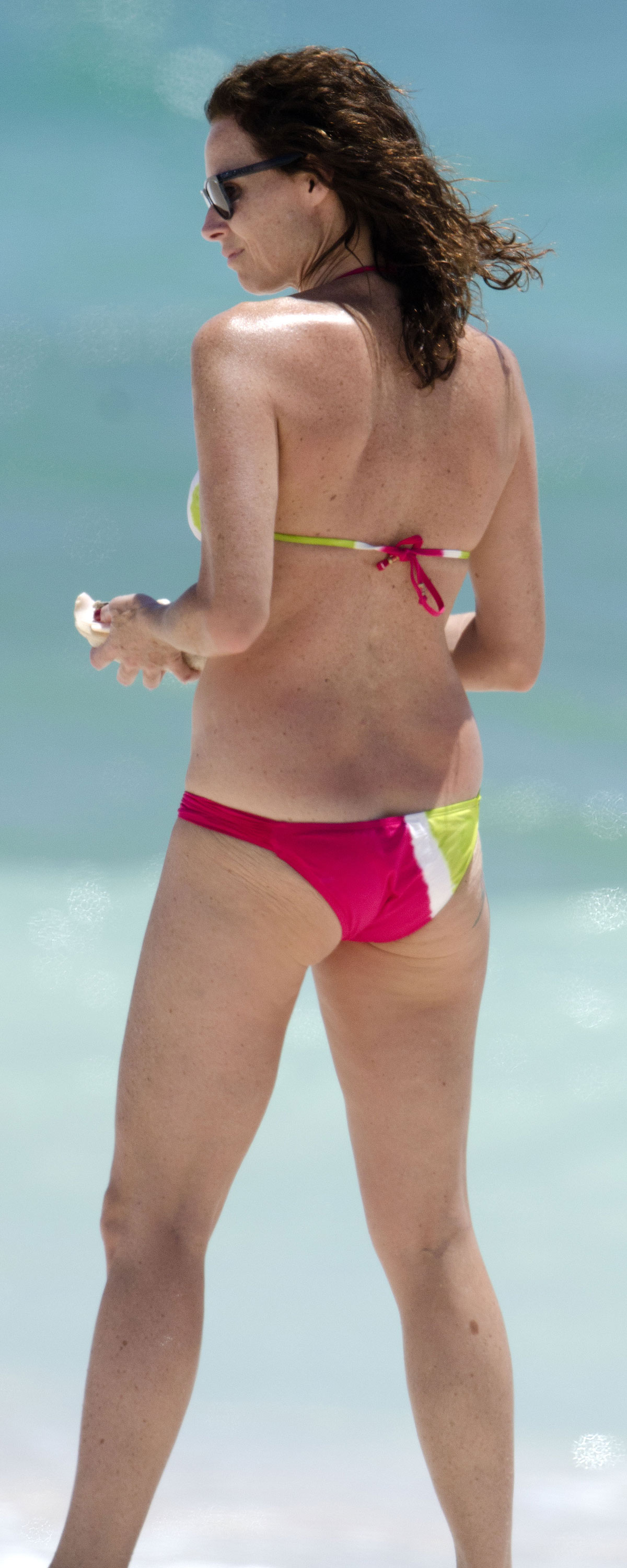 MINNIE DRIVER in Bikini at the Caribbean Beach – HawtCelebs