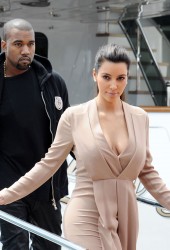 KIM KARDASHIAN and Kanye West