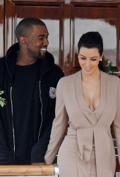 KIM KARDASHIAN and Kanye West