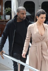 KIM KARDASHIAN and Kanye West
