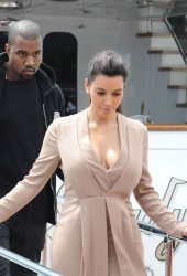 KIM KARDASHIAN and Kanye West