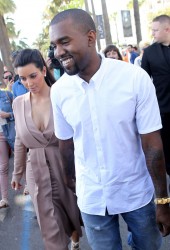 KIM KARDASHIAN and Kanye West