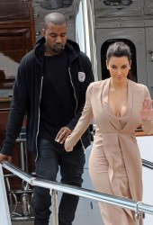 KIM KARDASHIAN and Kanye West