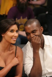 KIM KARDASHIAN and Kanye West