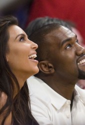 KIM KARDASHIAN and Kanye West