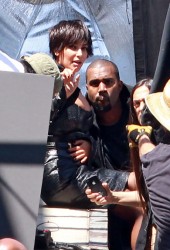 KIM KARDASHIAN and Kanye West