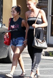 ALY MICHALKA and BRENDA SONG