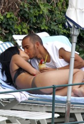NICOLE SCHERZINGER and Lewis Hamilton