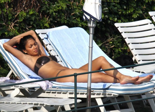 NICOLE SCHERZINGER and Lewis Hamilton