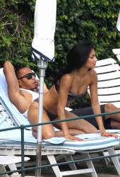 NICOLE SCHERZINGER and Lewis Hamilton