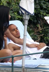 NICOLE SCHERZINGER and Lewis Hamilton