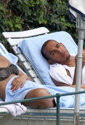 NICOLE SCHERZINGER and Lewis Hamilton