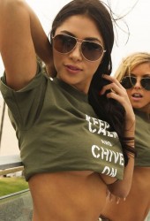 ARIANNY CELESTE and BRITTNEY PALMER