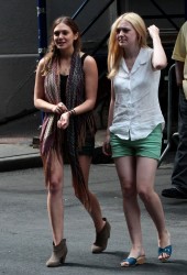 DAKOTA FANNING and ELIZABETH OLSEN