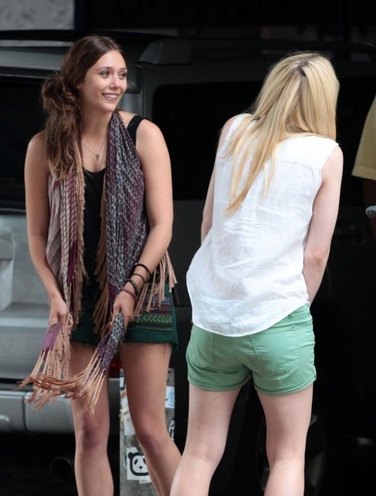 DAKOTA FANNING and ELIZABETH OLSEN