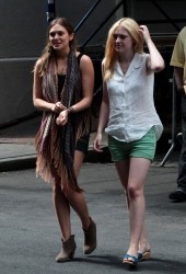 DAKOTA FANNING and ELIZABETH OLSEN