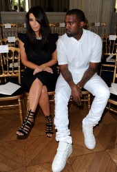 KIM KARDASHIAN and Kanye West