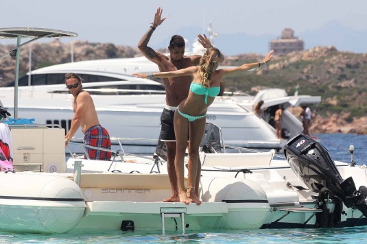 MELISSA SATTA and Kevin Prince Boateng