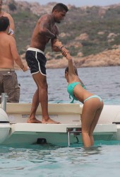 MELISSA SATTA and Kevin Prince Boateng