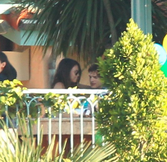 MILA KUNIS and Ashton Kutcher