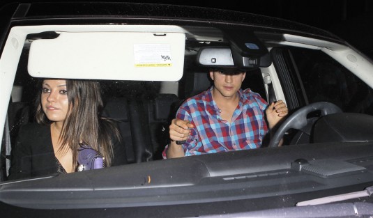 MILA KUNIS and Ashton Kutcher