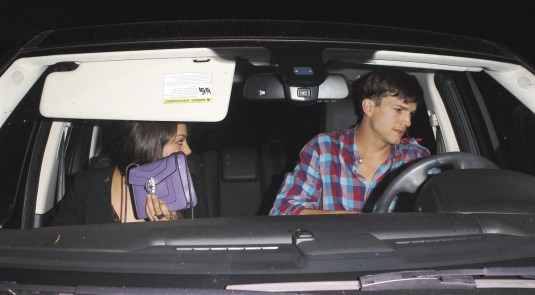 MILA KUNIS and Ashton Kutcher