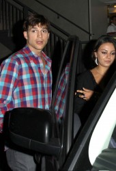 MILA KUNIS and Ashton Kutcher