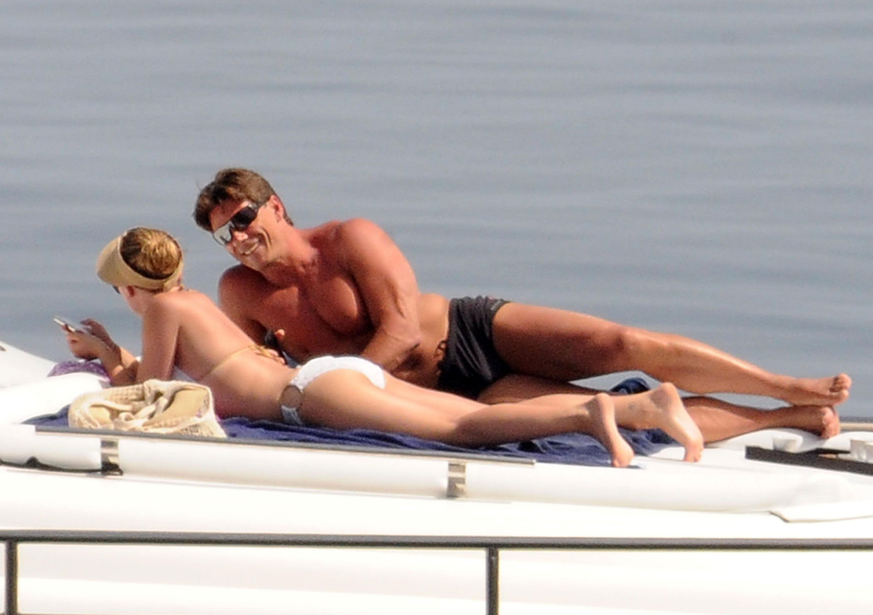 SCARLETT JOHANSSON in Bikini on a Yacht in Taormina, Italy – HawtCelebs