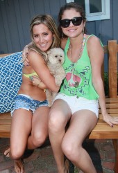 SELENA GOMEZ and Ashley Tisdale