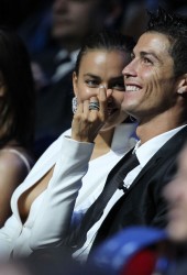 IRINA SHAYK and Cristiano Ronaldo