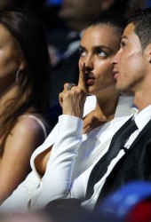 IRINA SHAYK and Cristiano Ronaldo