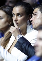 IRINA SHAYK and Cristiano Ronaldo