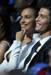 IRINA SHAYK and Cristiano Ronaldo