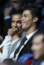IRINA SHAYK and Cristiano Ronaldo